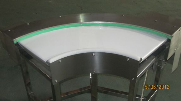 降低轉(zhuǎn)彎皮帶輸送機阻力的方法