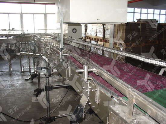 滾珠鏈板輸送機(jī)的調(diào)試及部件的潤滑